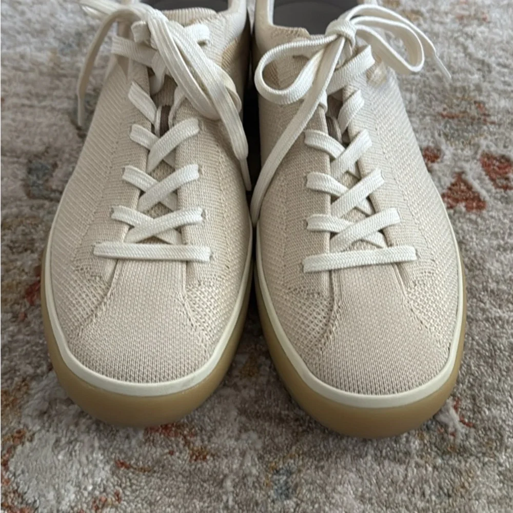 Rothy's Cream Knit Sneakers - Picture 2 of 4
